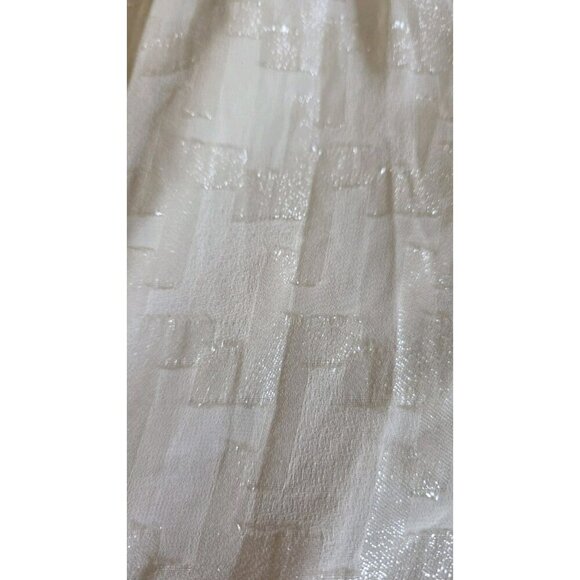 MISS SIXTY M60 Mini DRESS SIZE 10 CREAM BLACK ACCENTS Wedding Guest Shower NWT - Picture 11 of 14